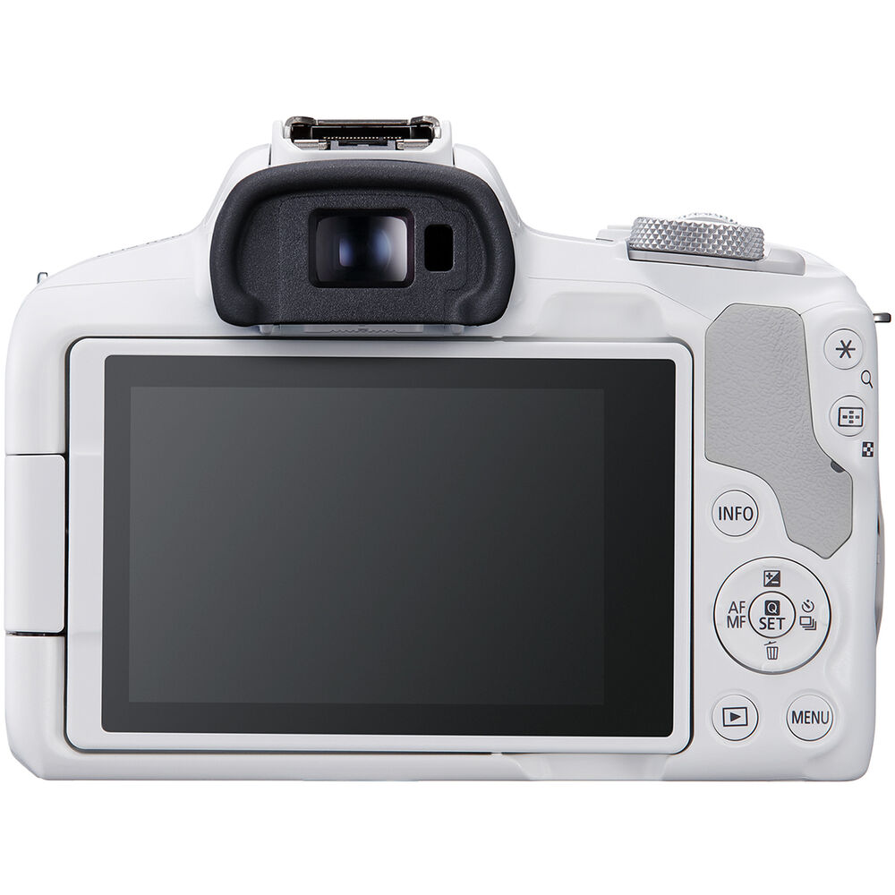 Cámara Mirrorless Canon EOS R50 RF-S 18-45mm F4.5-6.3 IS STM (White) - Imagen 2